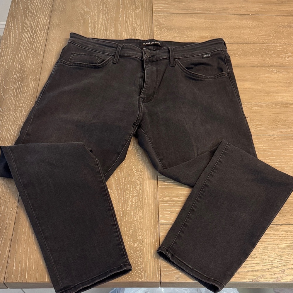 Mavi Men's Black Skinny Jeans